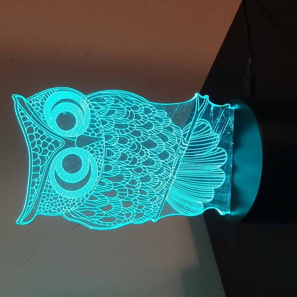 🦉Owl multi-color light 🦉 - Picture 5 of 5